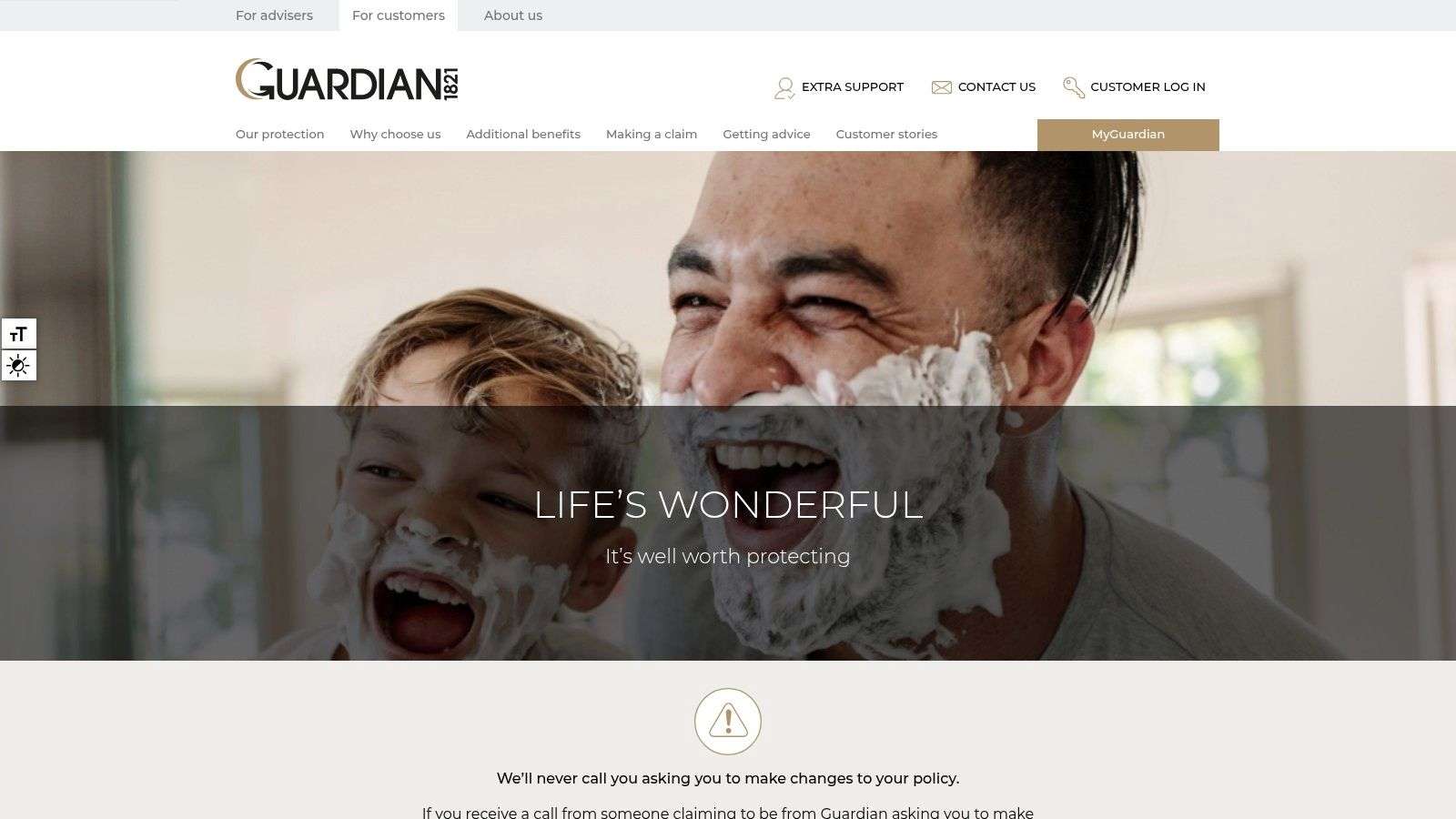 Guardian 1821 — Critical Illness Protection