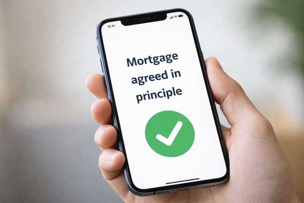 phone mortgage agreed in principle